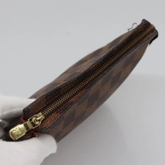 LOUIS VUITTON Damier Ebene Trousse Makeup Pouch - Picture 6 of 15